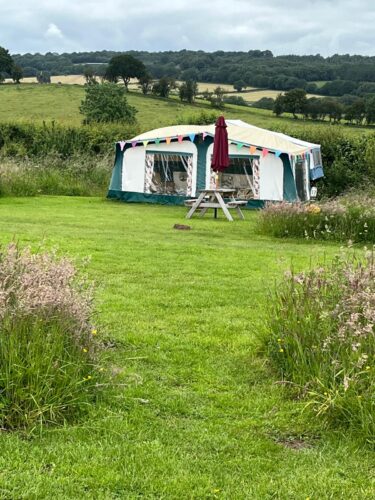 One of our three Canvas Cottages