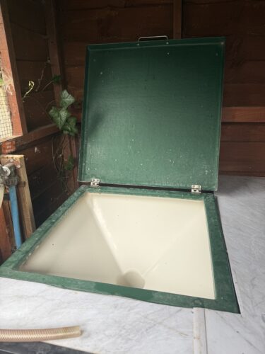 Eash access Elsan point for toilet waste