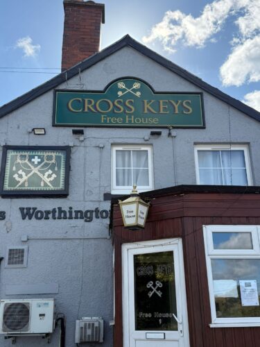 Outside of the Cross Keys